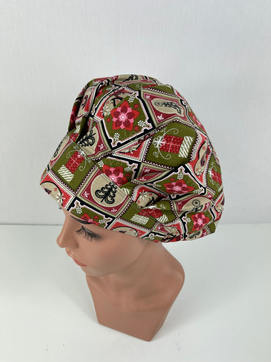 Christmas Gifts Bouffant Scrub Hat