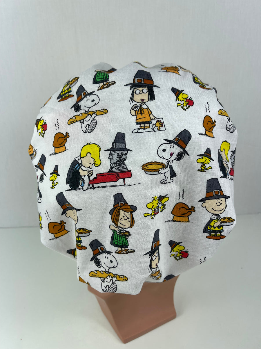 Charlie Brown Bouffant Hat