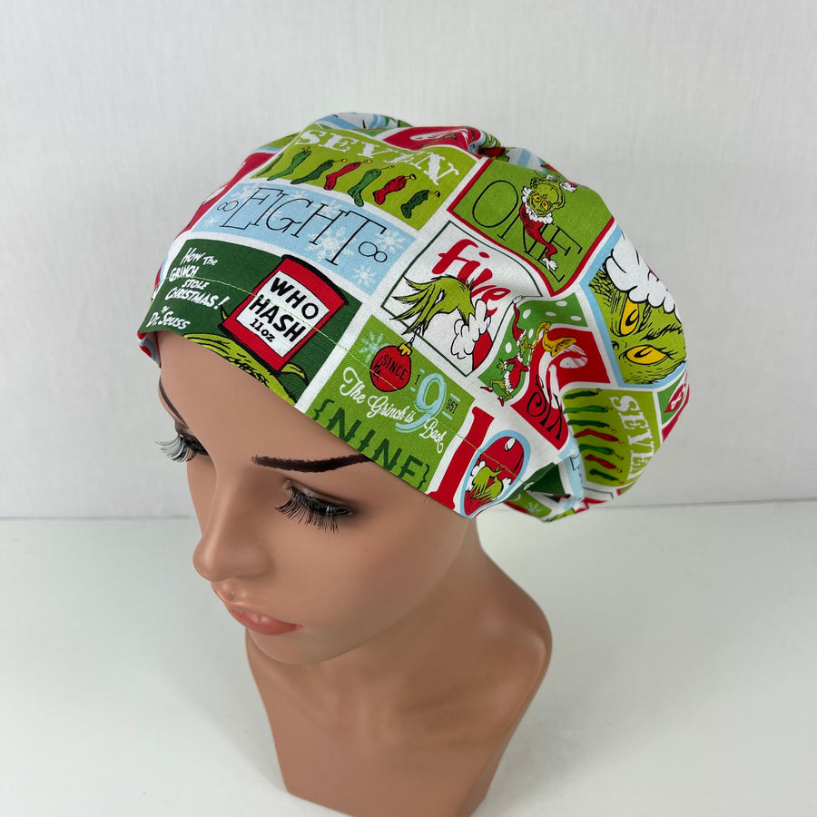 Christmas Grinch Euro Cap
