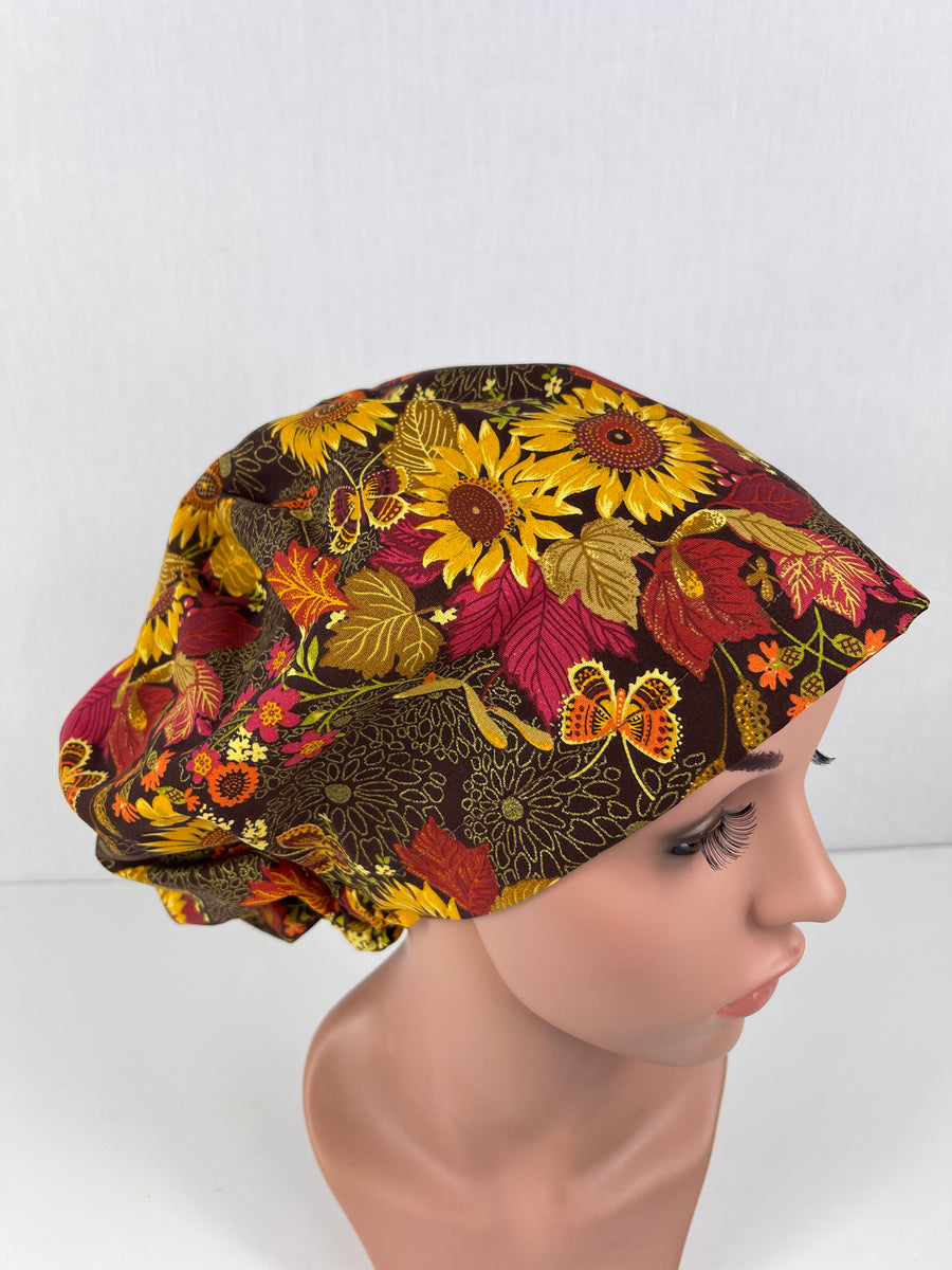 Fall Floral Arrangement Euro Cap