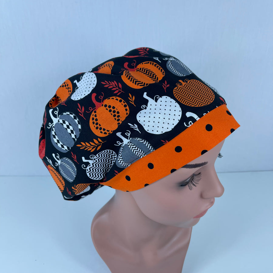 Pumpkin Rows Euro Cap