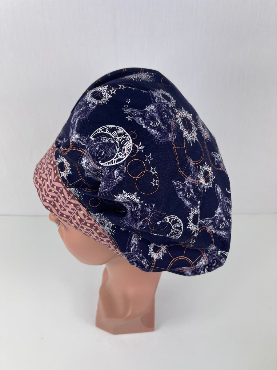 Celestial Cats Bouffant Hat