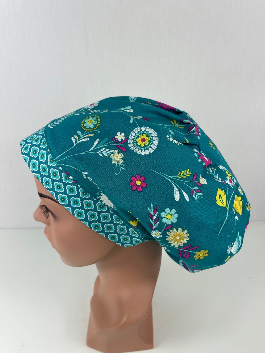 Floral Euro Cap