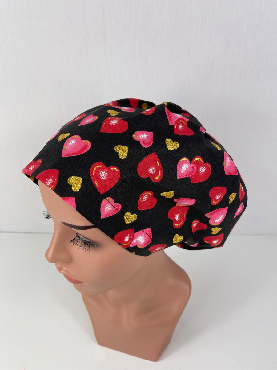 Valentines Hearts Euro Cap