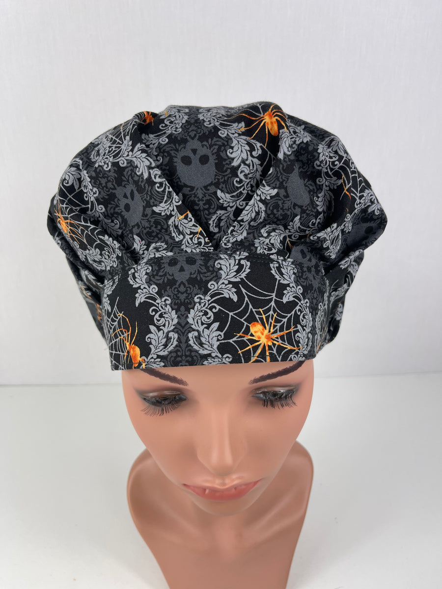 Spider Web Bouffant Hat