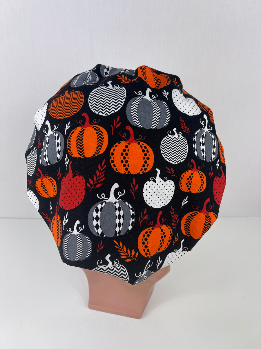 Pumpkins Bouffant Hat