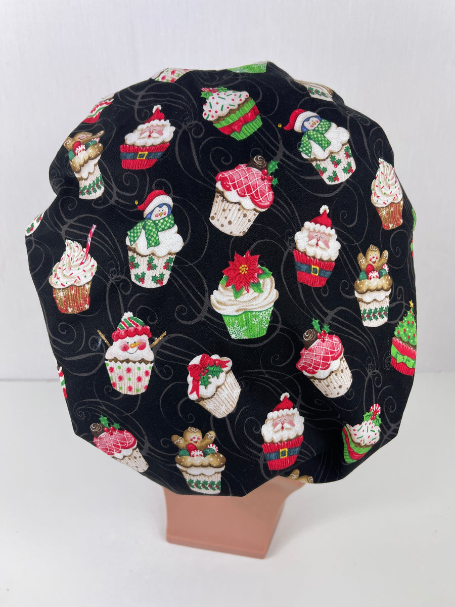 Christmas Cupcakes Bouffant