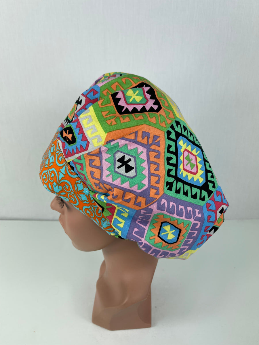 Artsy Bouffant Scrub Hat