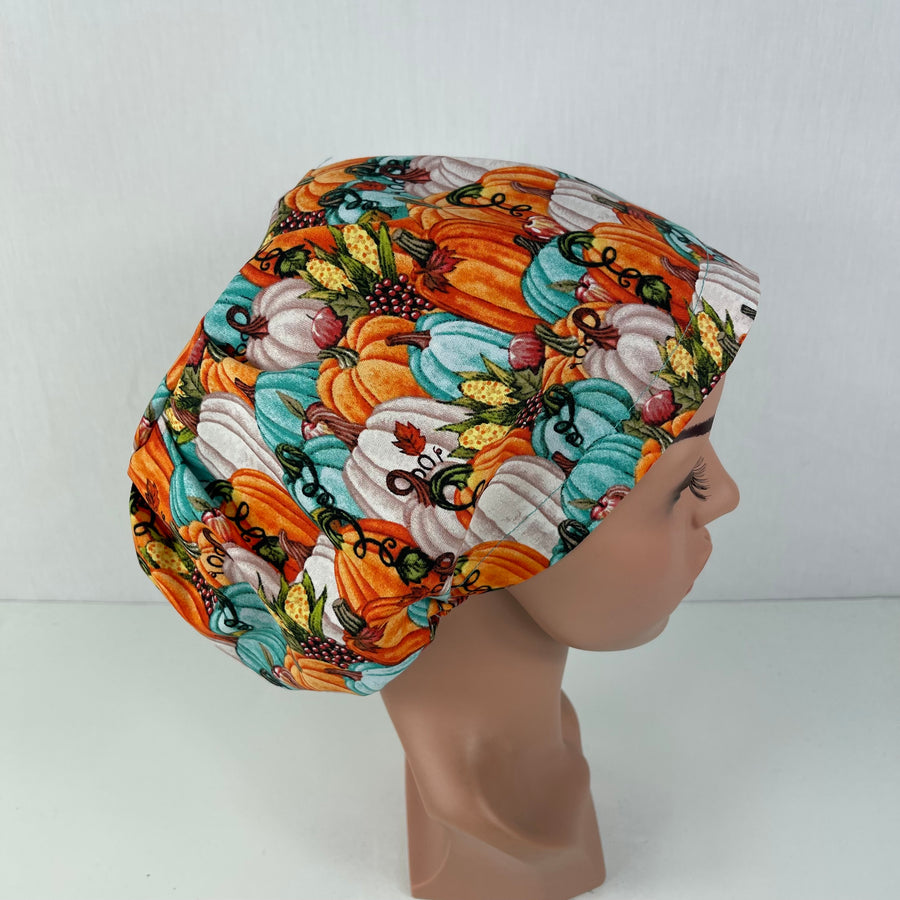 Thanksgiving Pumpkins Euro Cap