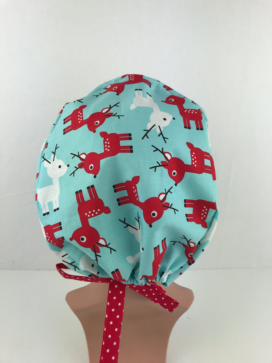 Christmas Baby Reindeer Pixie Cap