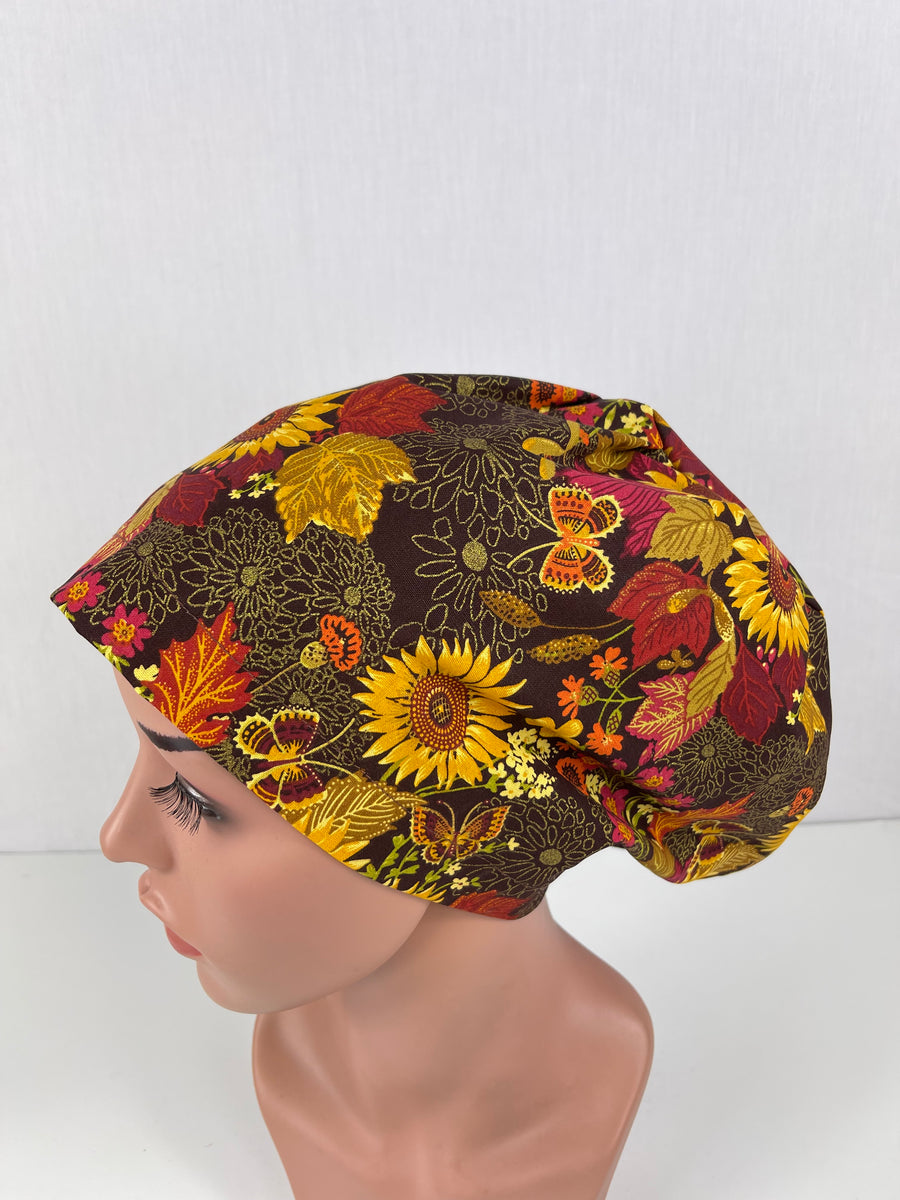 Fall Floral Arrangement Euro Cap