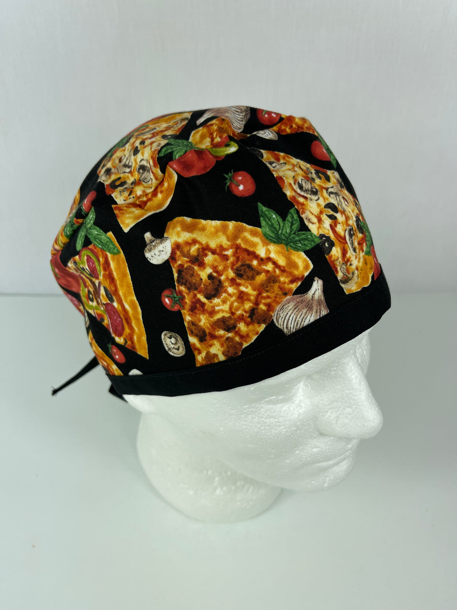 Pizza Slices Skull Unisex Cap