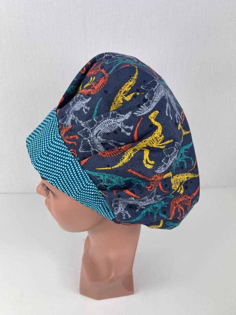 Dinosaurs Traditional Bouffant Hat