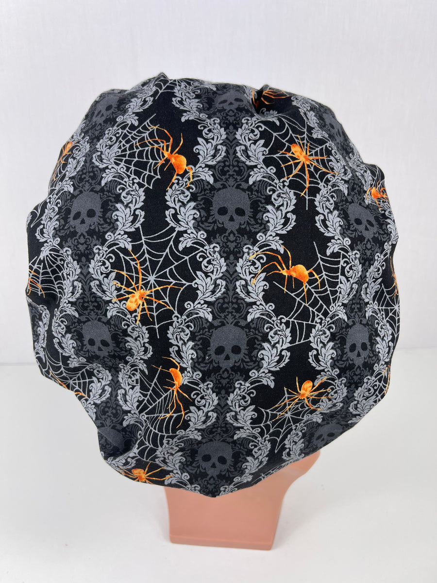 Spider Web Bouffant Hat