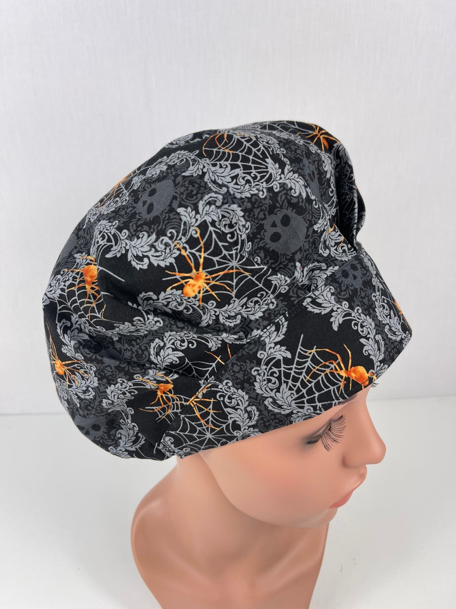 Spider Web Bouffant Hat