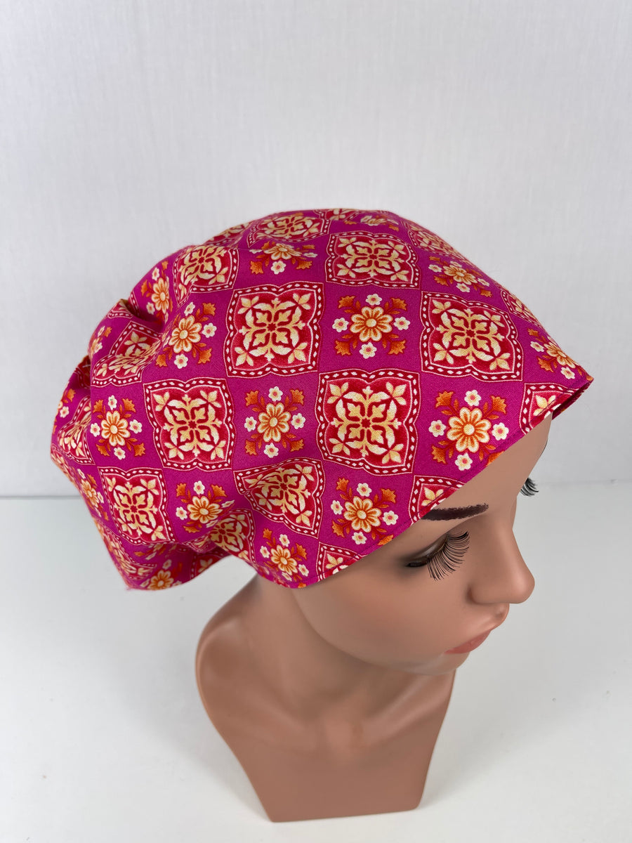 Hot Pink Elegance Euro Cap