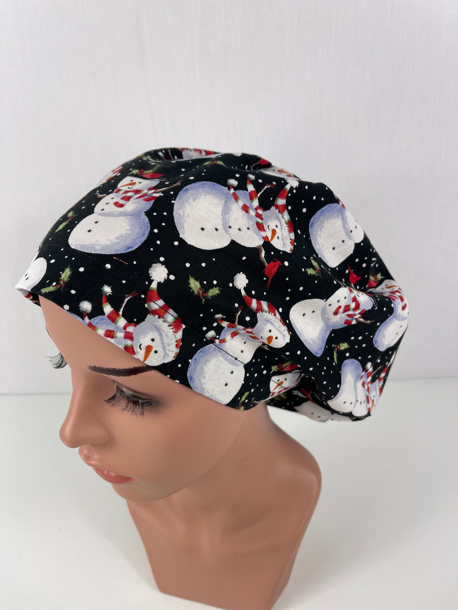 Snowman Christmas Euro Cap