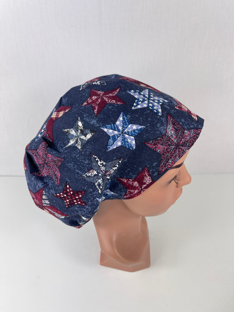 Antique Pattern Patriotic Euro Cap