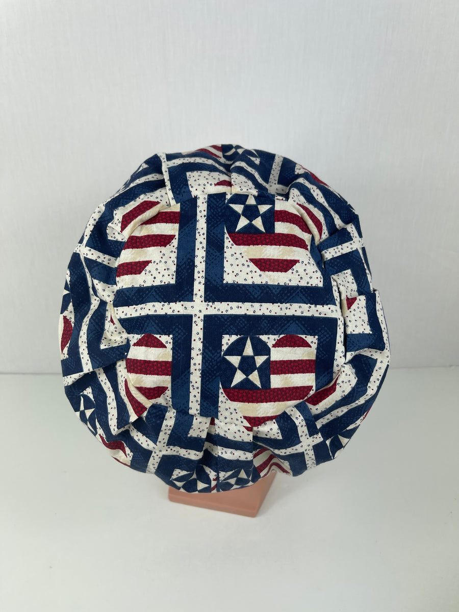 Patriotic Theme Euro Cap