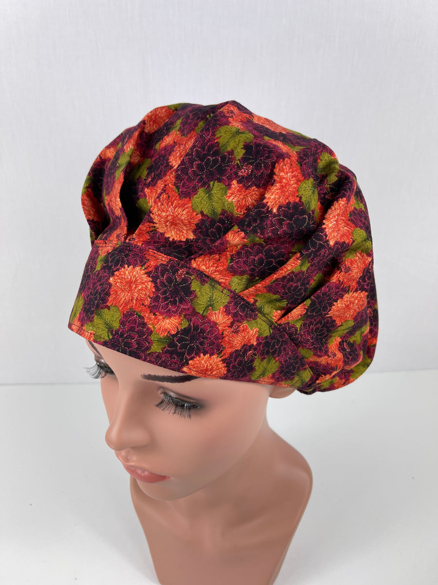 Fall Color Bouffant Hat