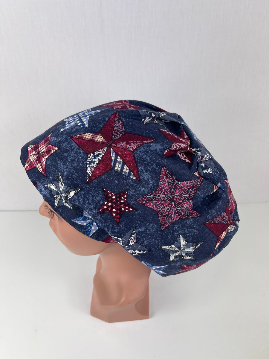 Antique Pattern Patriotic Euro Cap