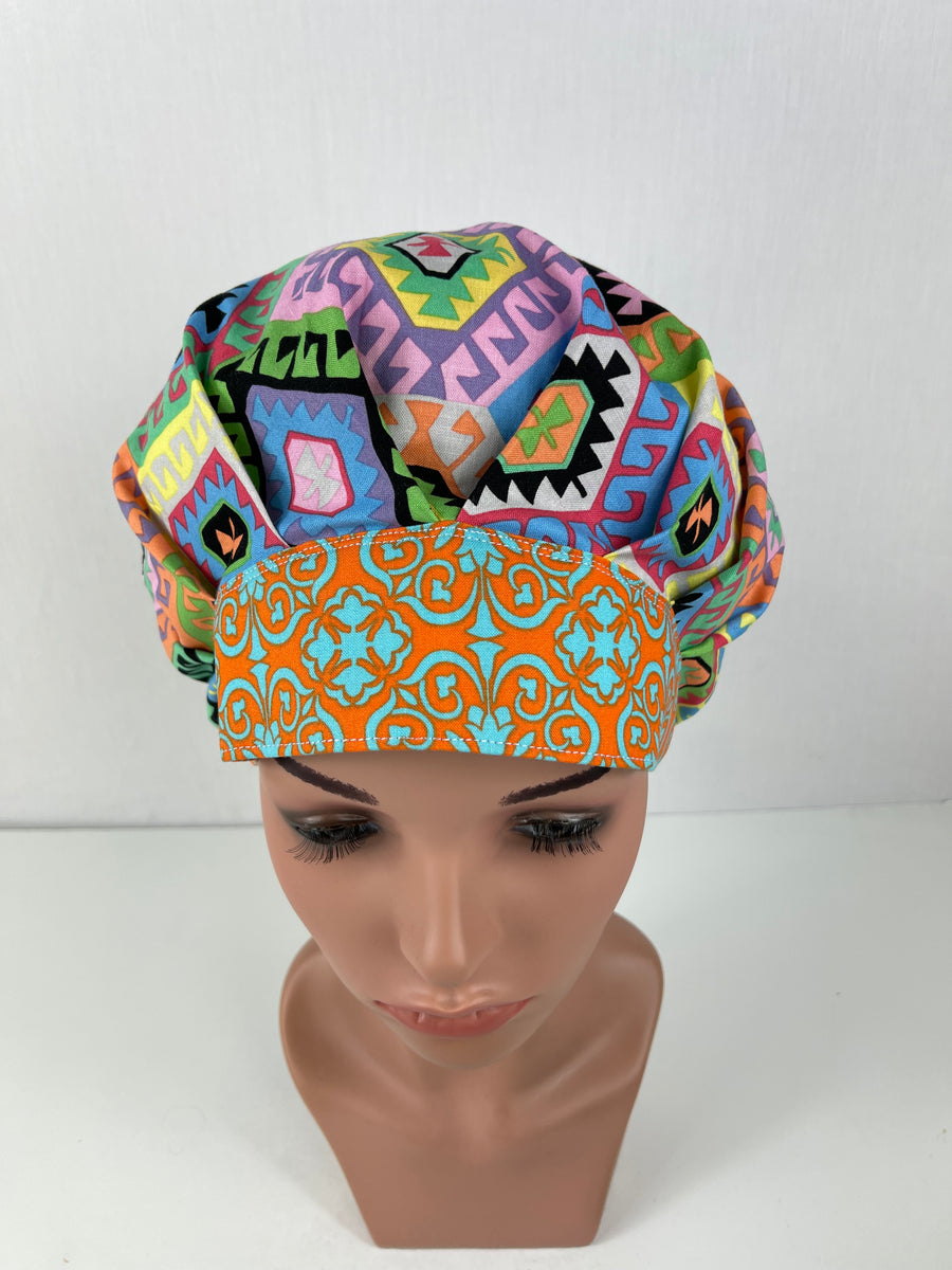 Artsy Bouffant Scrub Hat