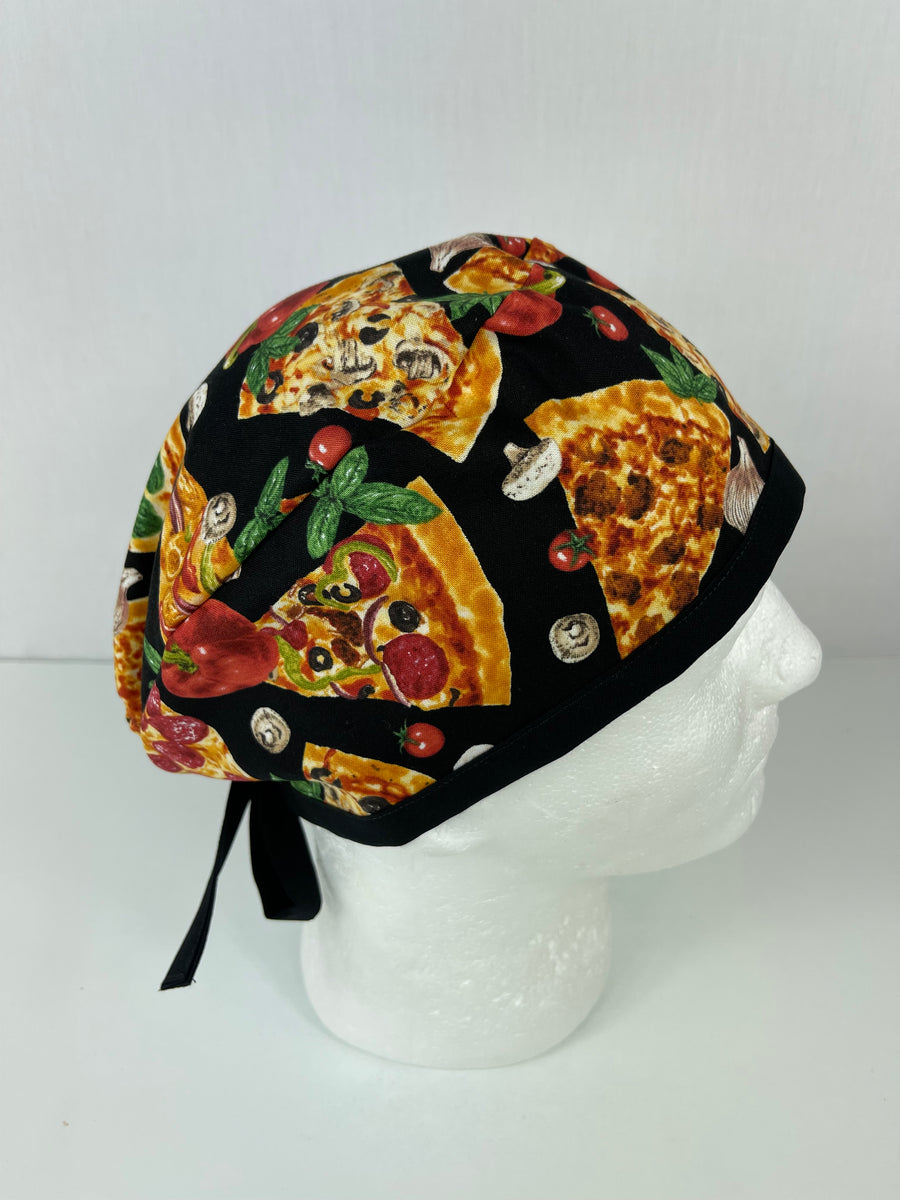 Pizza Slices Skull Unisex Cap