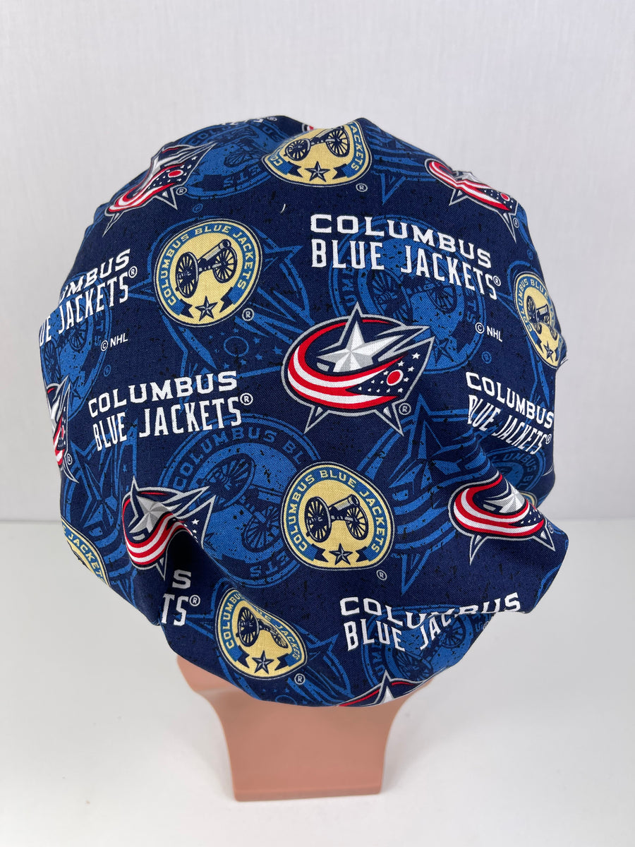 Columbus Blue Jackets Bouffant Scrub Hat
