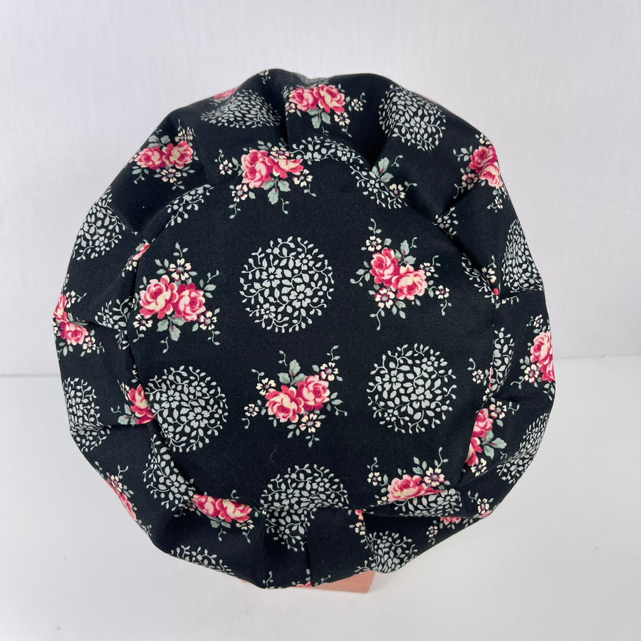 Floral Elegance Euro Cap