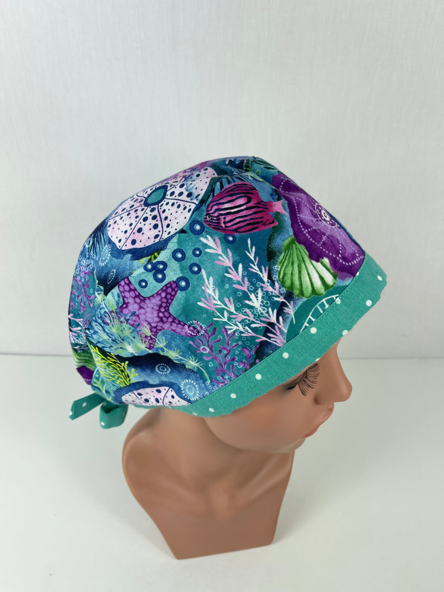 Ocean Life Pixie Cap