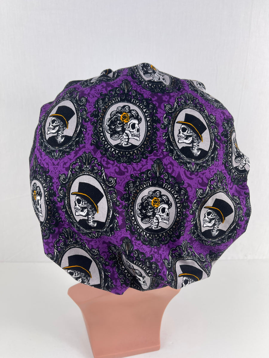 Skulls Bouffant Hat