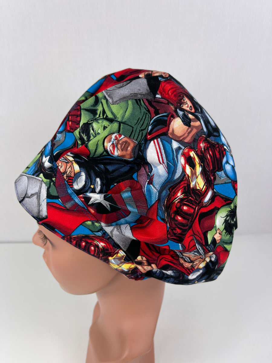 Marvel Bouffant Scrub Hat