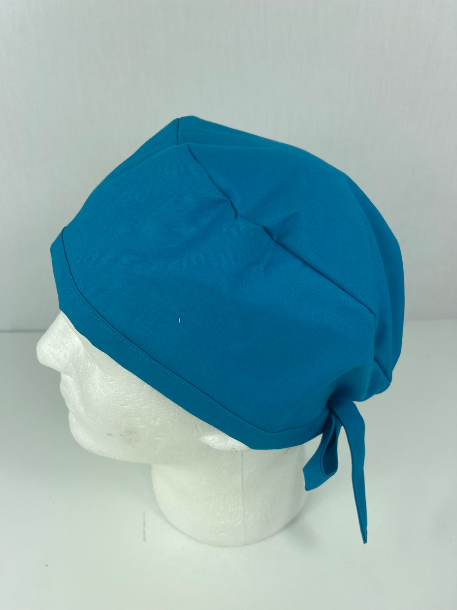 Teal Solid Skull Unisex Cap