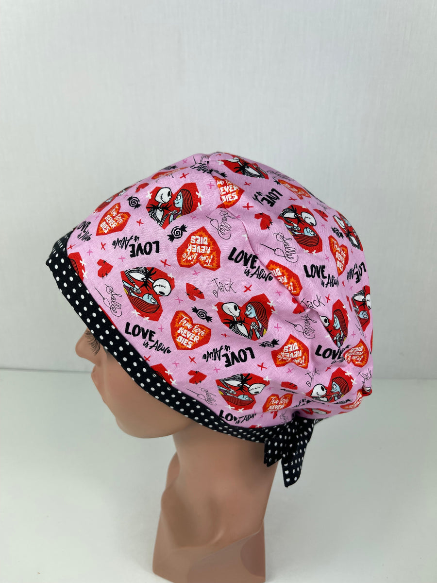 Nightmare Before Christmas Valentine Day Pixie Cap