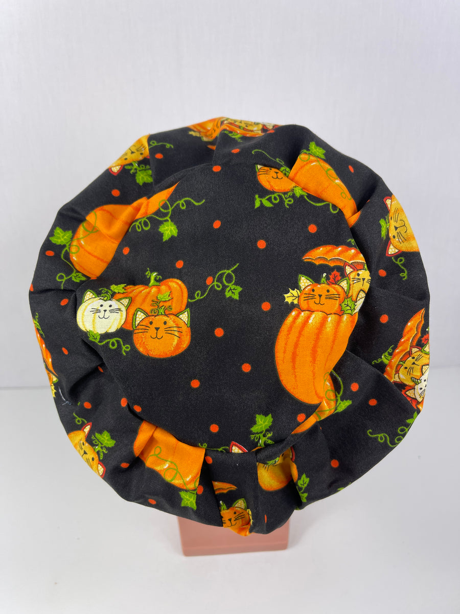 Cats in Pumpkins Euro Cap