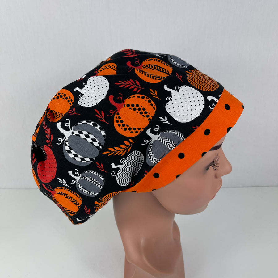 Pumpkin Rows Euro Cap