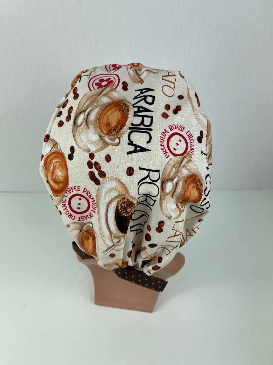 Cup of Coffee Theme Pixie Cap
