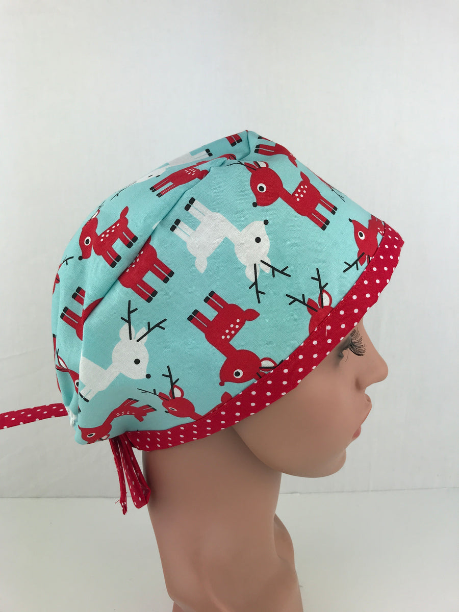 Christmas Baby Reindeer Pixie Cap