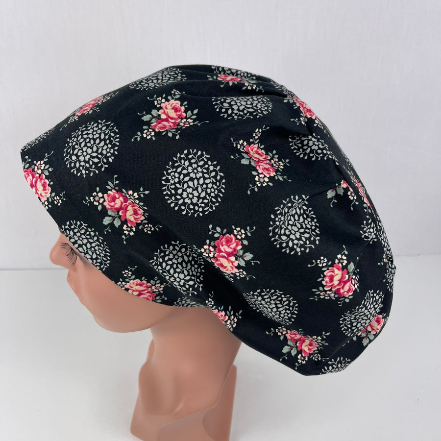 Floral Elegance Euro Cap