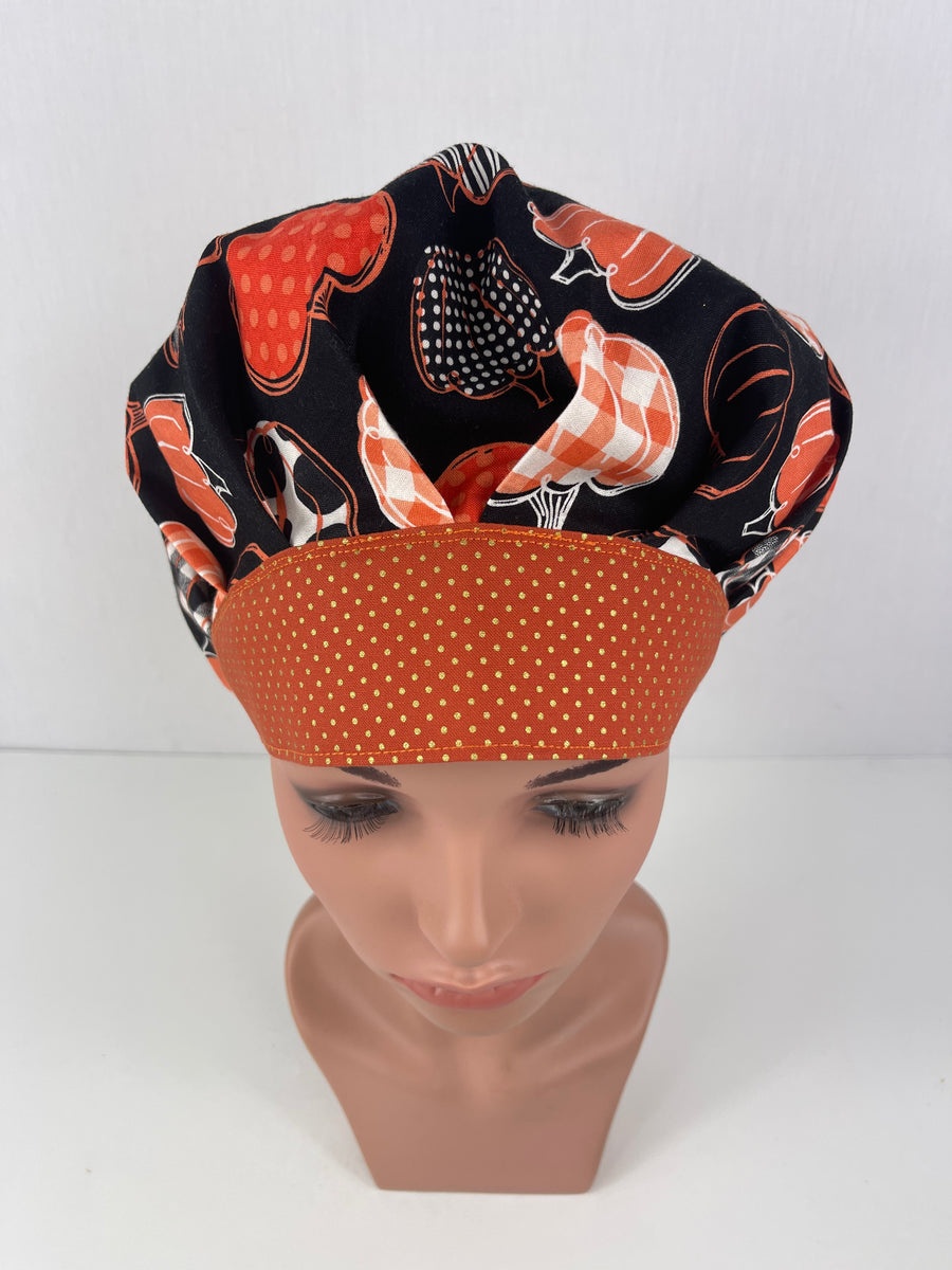 Arrays of Pumpkins Bouffant Hat