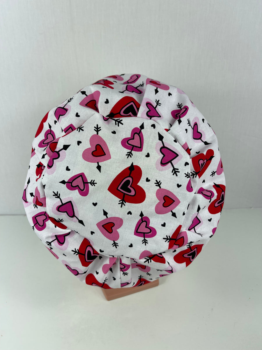 Hearts and Arrows Valentine Day Euro Cap