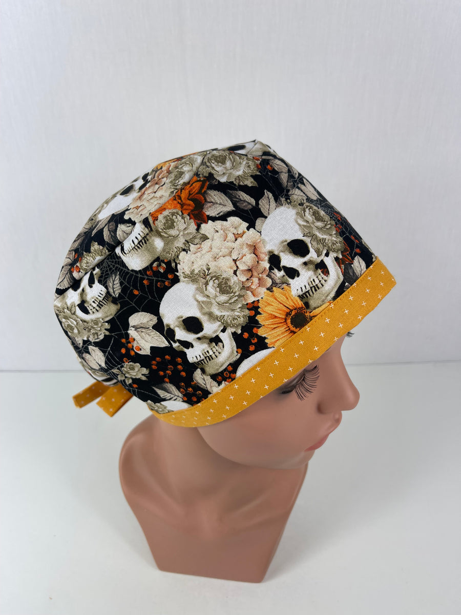 Sugar Skulls Pixie Cap