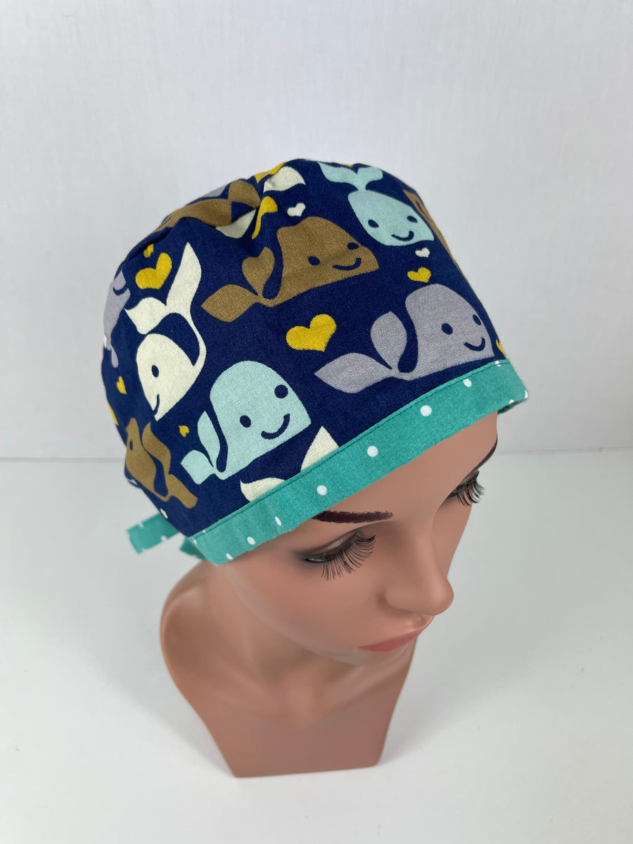 Whales Pixie Cap