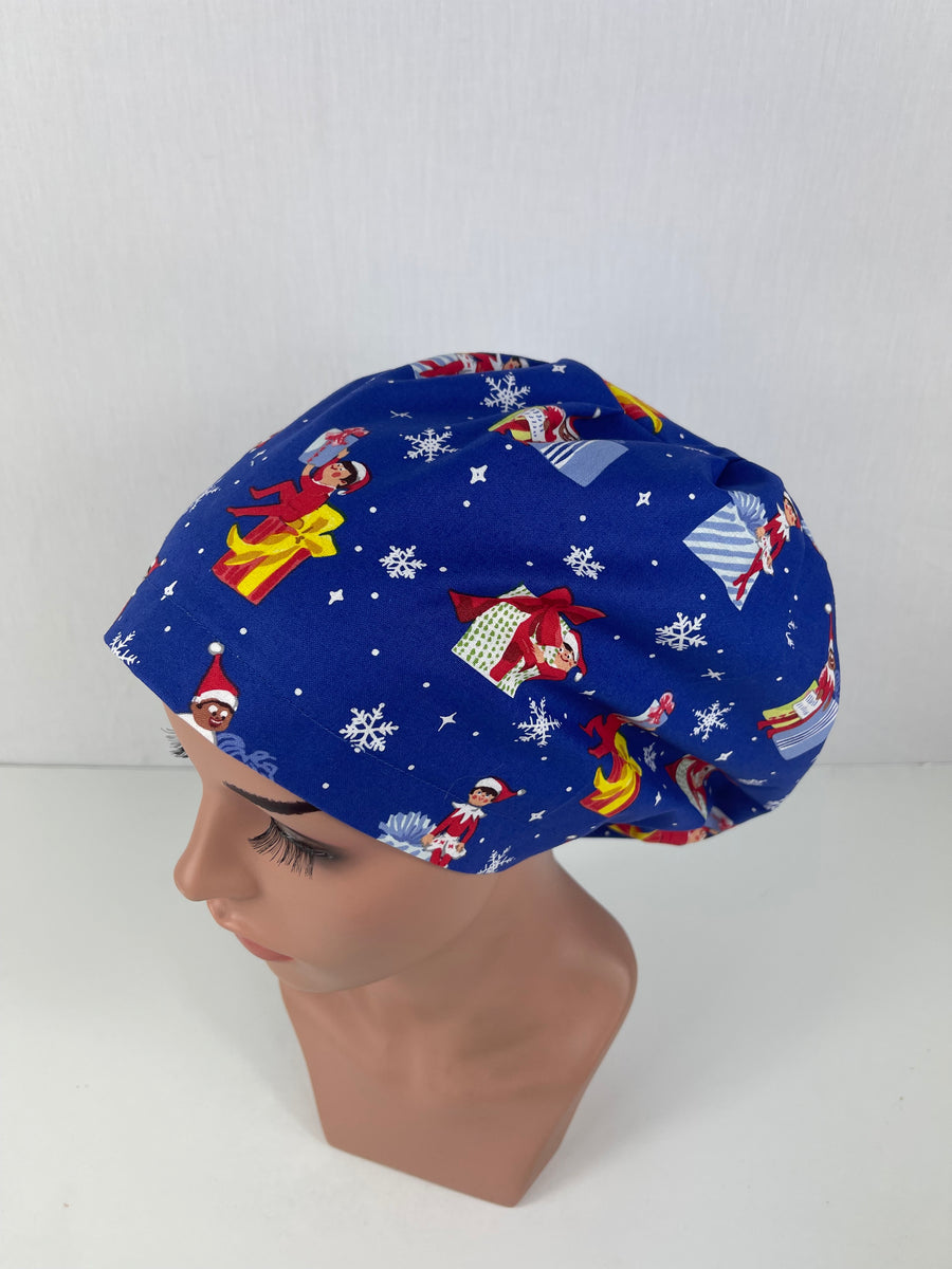 Elf on the Shelf on Blue Euro Cap