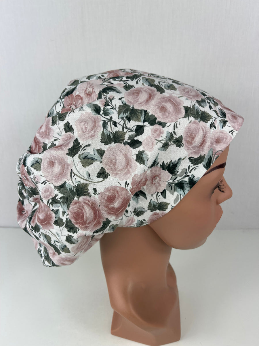 Roses Pastel Euro Cap