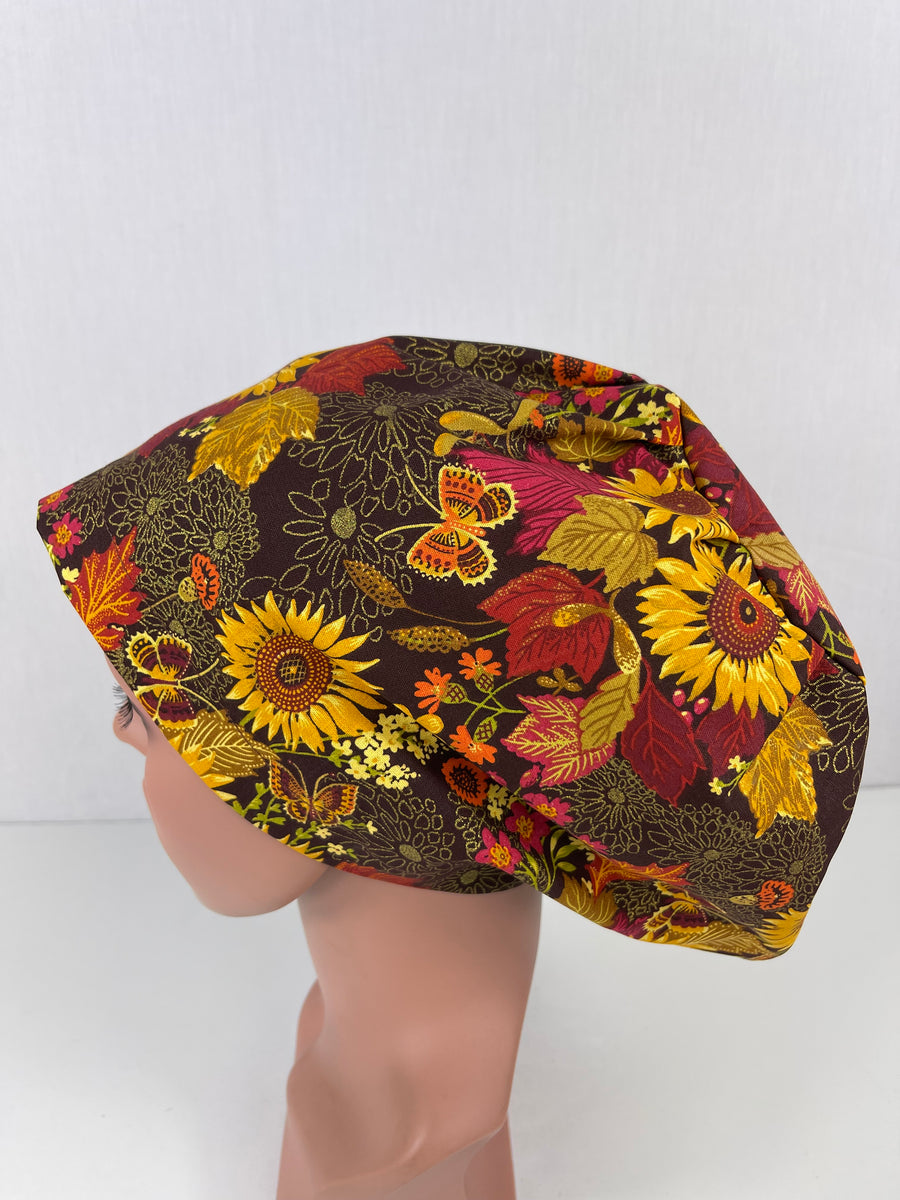 Fall Floral Arrangement Euro Cap