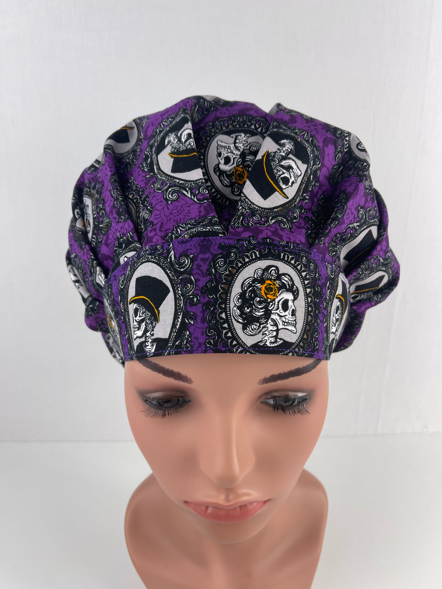 Skulls Bouffant Hat