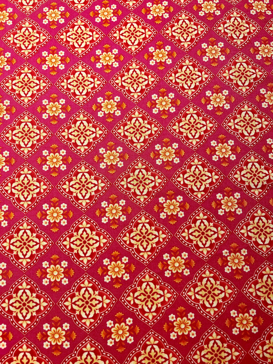 Fuchsia Golden Rows