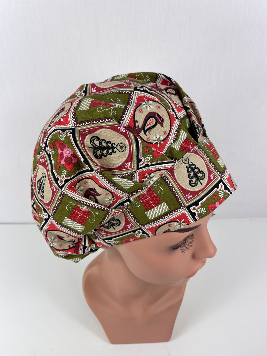 Christmas Gifts Bouffant Scrub Hat