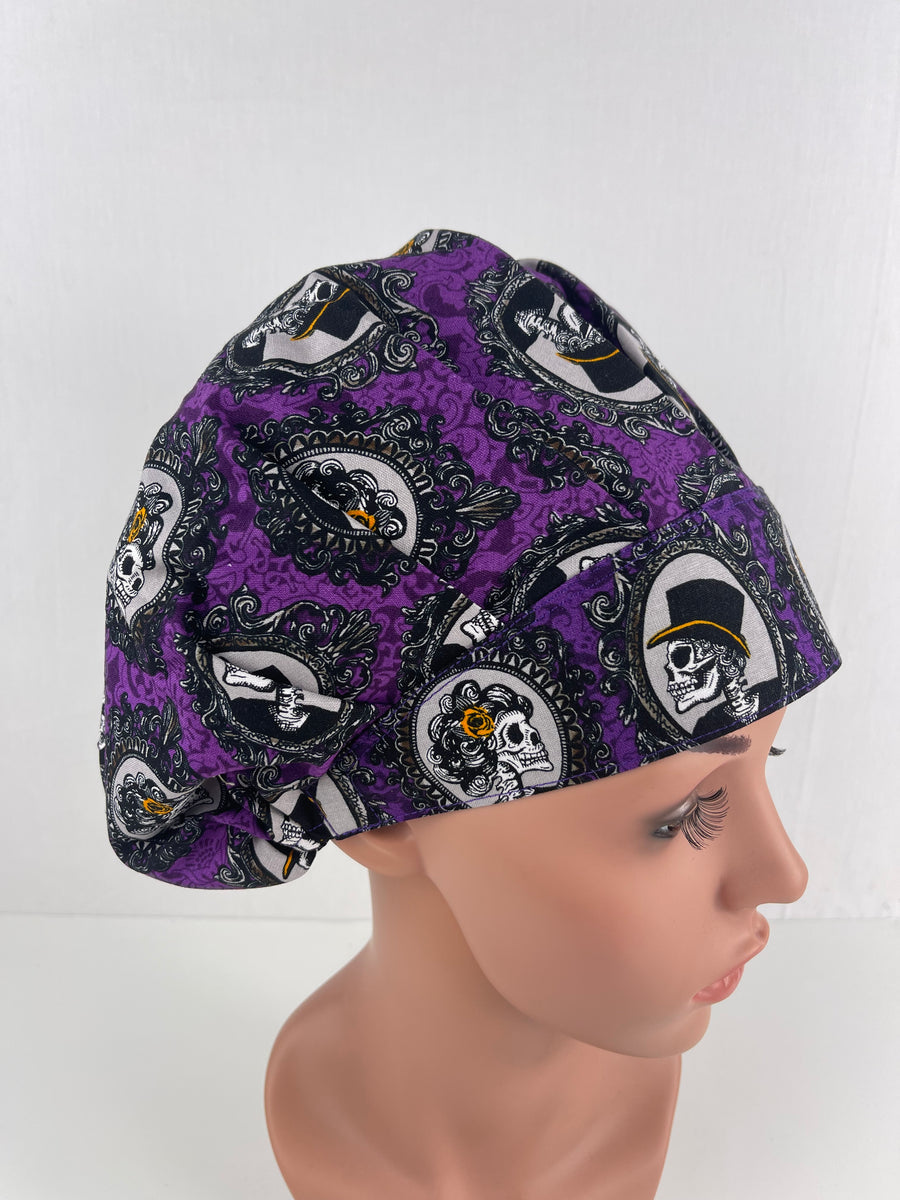 Skulls Bouffant Hat